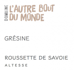 La cuvée Grésine
