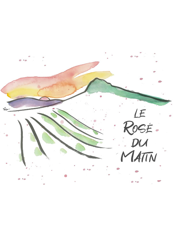 Le rosé du matin Le rosé du matin