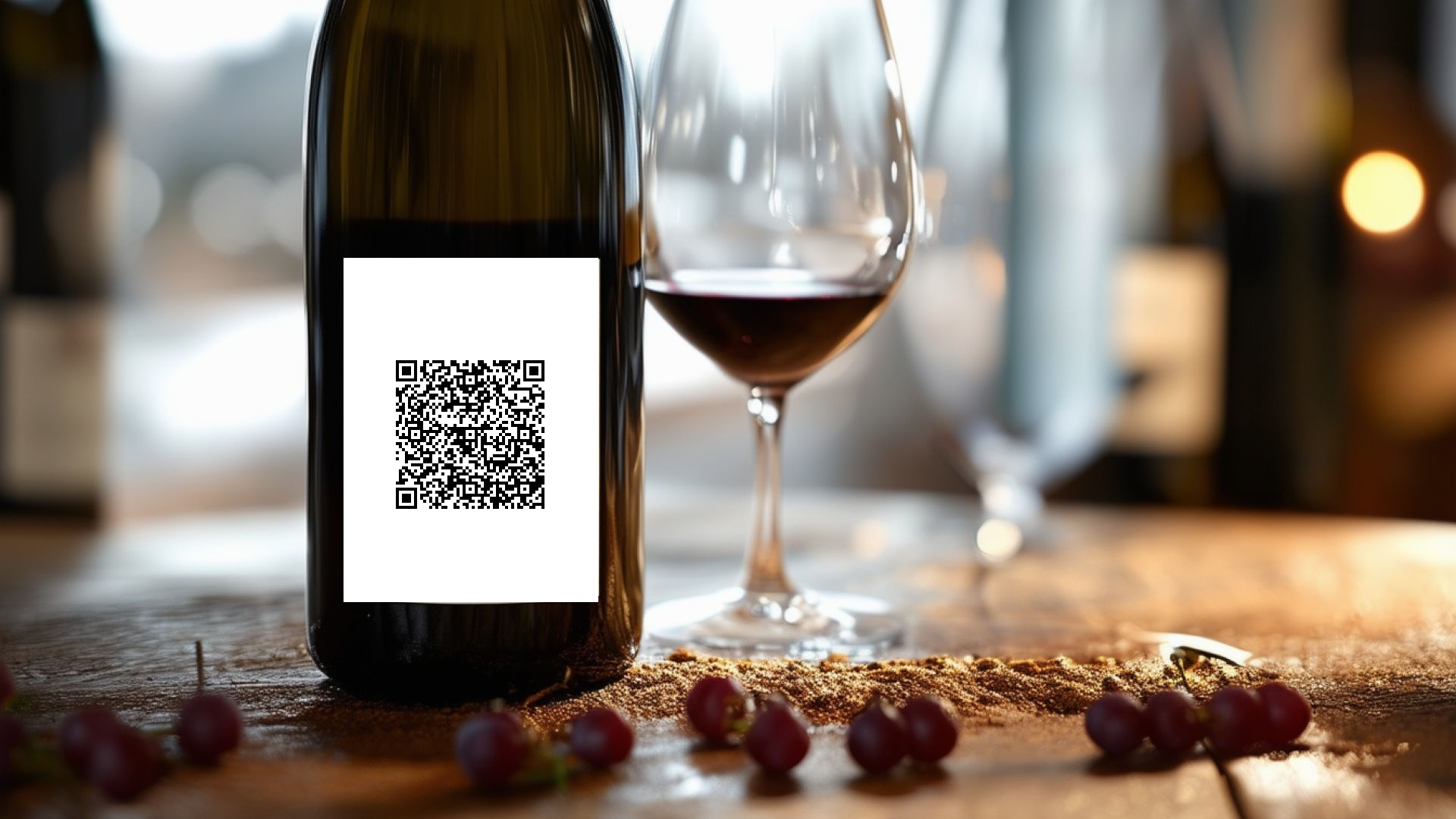 Le QR code sur l'étiquette de vin : c'est maintenant avec la vendange 2024