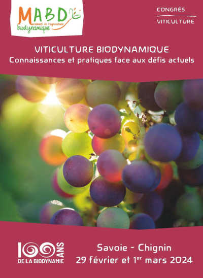 Formation viticulture Biodynamique 31/02/2024 au 01/03/2024